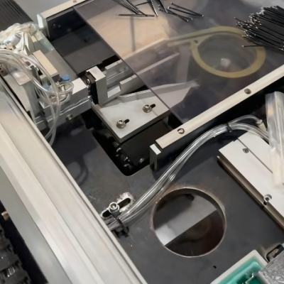 Semi-Automatic Twin Wire And Chip Soldering Machine